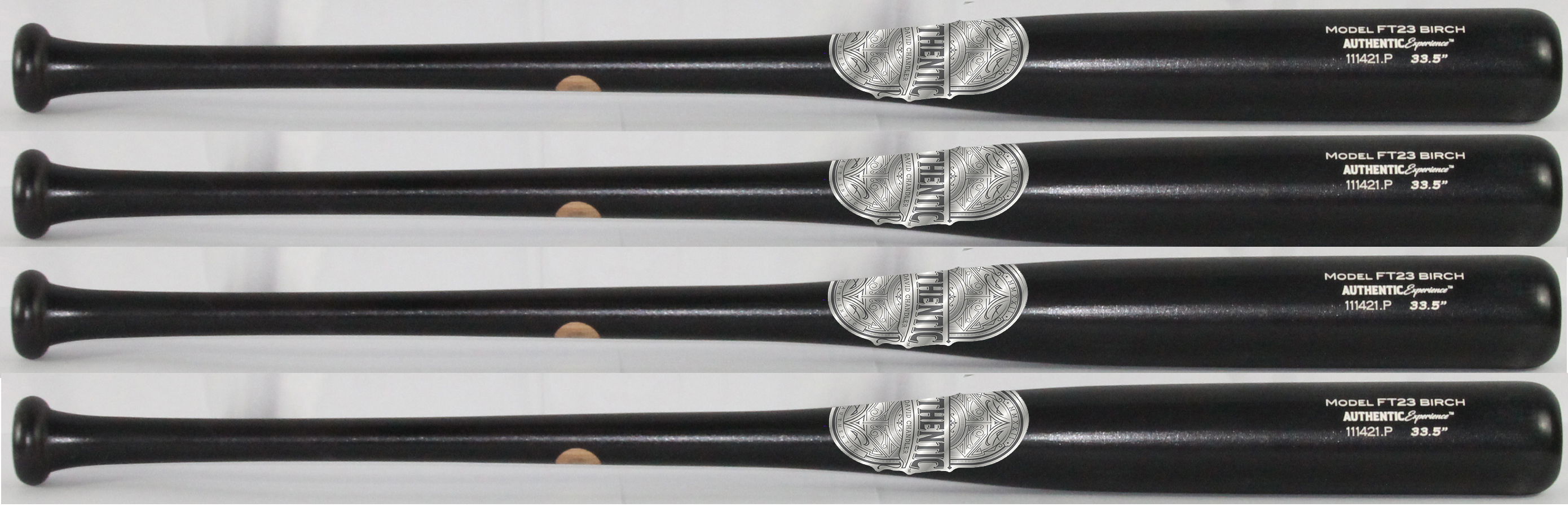 Tucci 110 Series Traditional Maple Wood Baseball Bat 33 Pro Select Natural Handle Black Barrel 