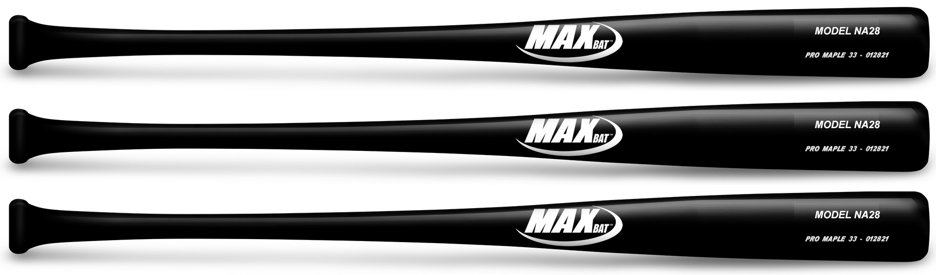 4 Pack 30" Baseball Bat Maple Wood FREE SHIPPING 