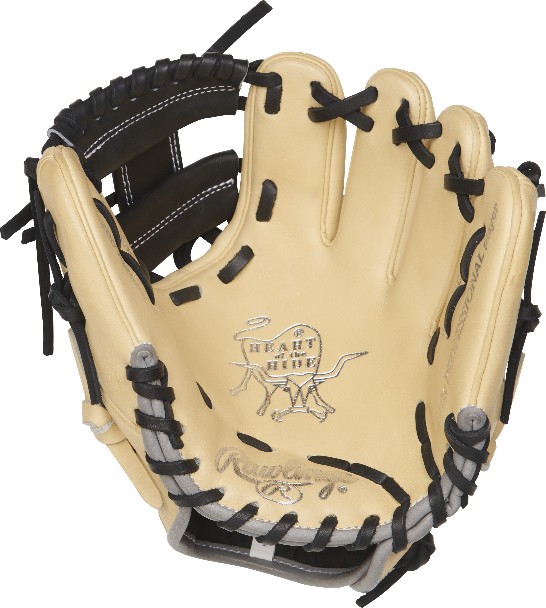 Rawlings 9.5-inch Infield Training Glove Heart of the Hide PRO200TR-2C